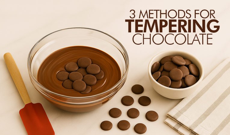 What are the 3 Methods for Tempering Chocolate?