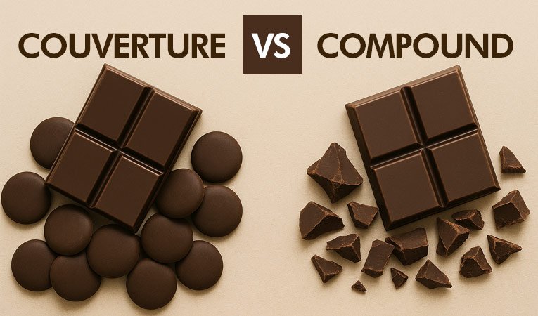 Couverture Chocolate vs Compound Chocolate: What Every Baker Should Know