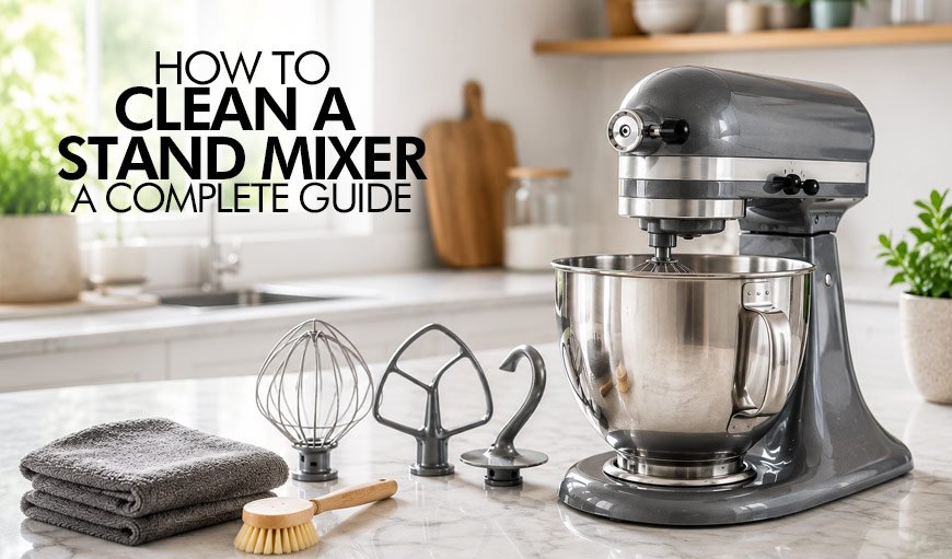 How to Clean a Stand Mixer: A Complete Step by Step Guide