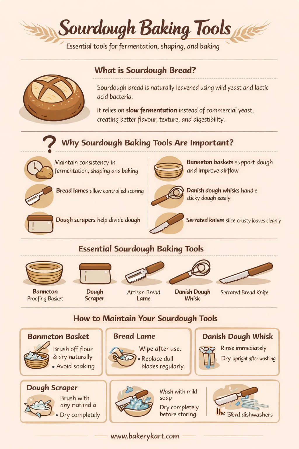 Sourdough Baking Tools every Home Baker should have
