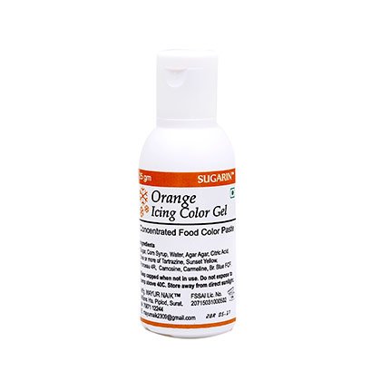 Sugarin Orange Icing Color Gel