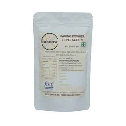 Bakease Baking Powder Triple Action