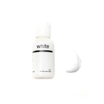 Chefmaster Gel Bright White.90 Oz 25ml