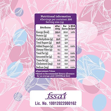 Pirouette Dark Demerara Sugar 1kg