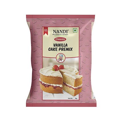 Egg Free Vanilla Classic Cake Primix