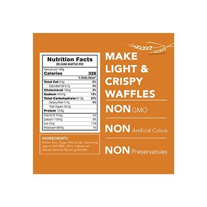 Belgian Waffle Mix - Josef Marc