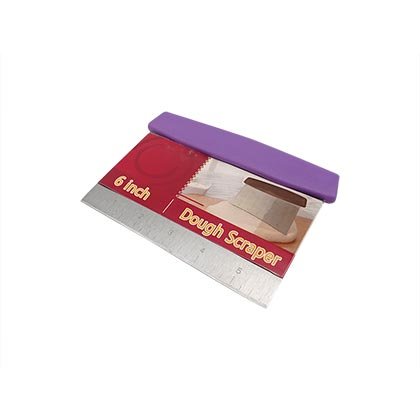 6 inch Stainless Steel Dough Scraper