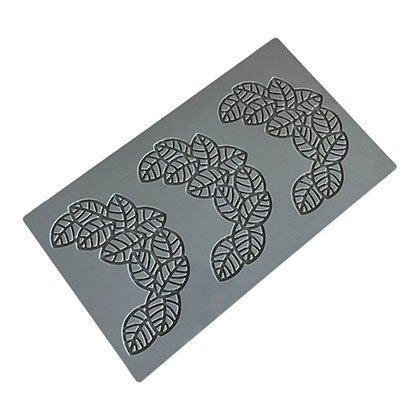 Leaves 1 PR001S Garnish Mats - Pavoni