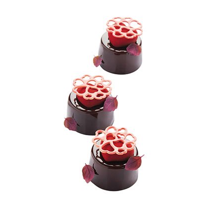 Hearts 2 PR008S Decorative Mats - Pavoni