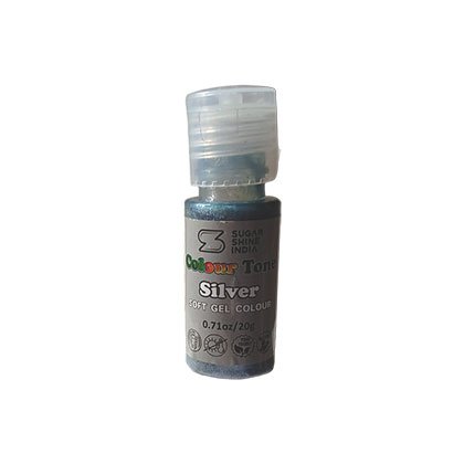 Sugar Shine Silver Gel Colour