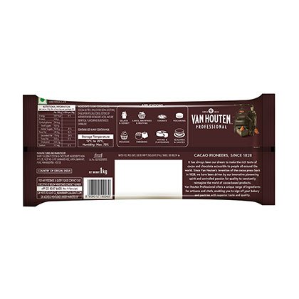 Van Houten 46.5% Dark Couverture