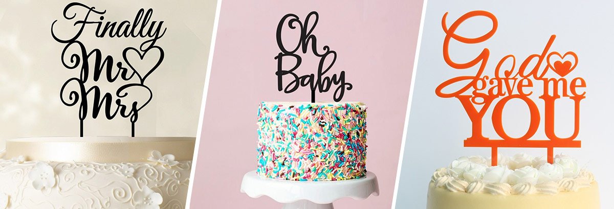Omkraft Cake Topper & Accessories
