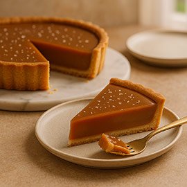 Caramel Ganache Tart Delight