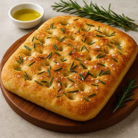 Rosemary Sea Salt Focaccia Delight