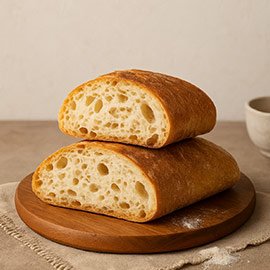 Rustic Italian Ciabatta