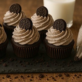 Oreo Chocolate Cupcake