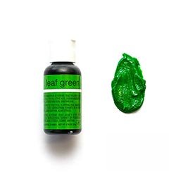 Chefmaster Gel Leaf Green 70 Oz 20 ml