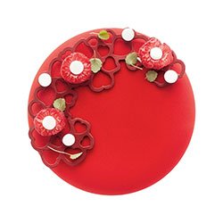 Hearts 1 PR007S Garnish Mats - Pavoni